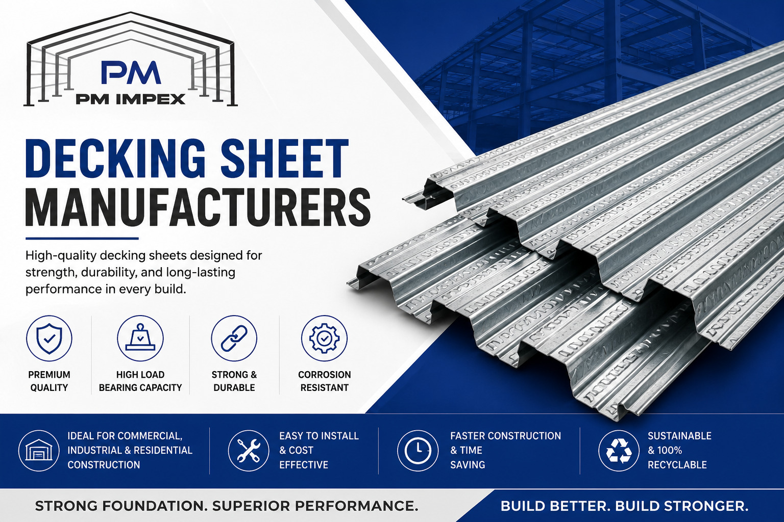 Decking Sheet Manufacturers in India