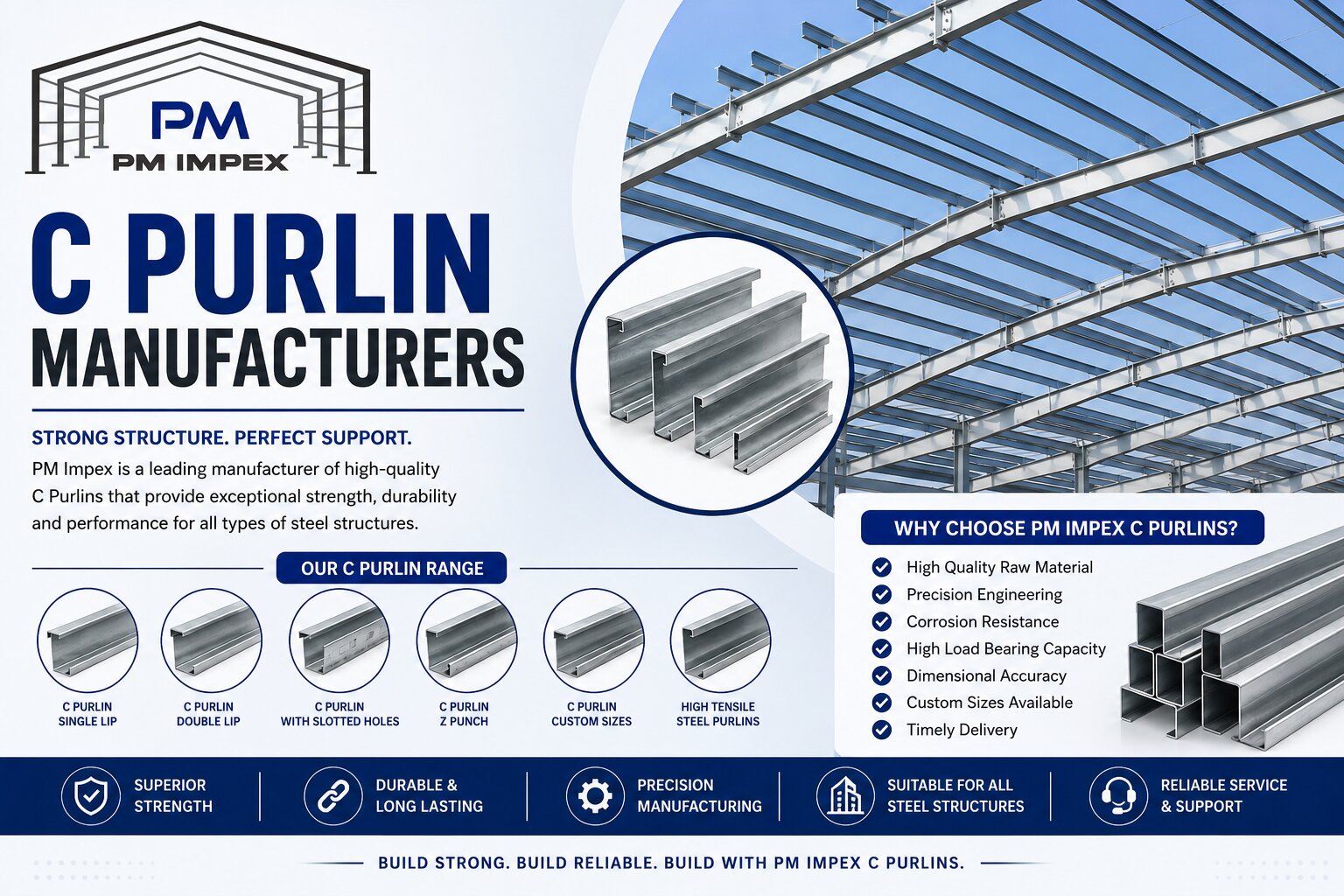 C Purlin Manufacturers in India